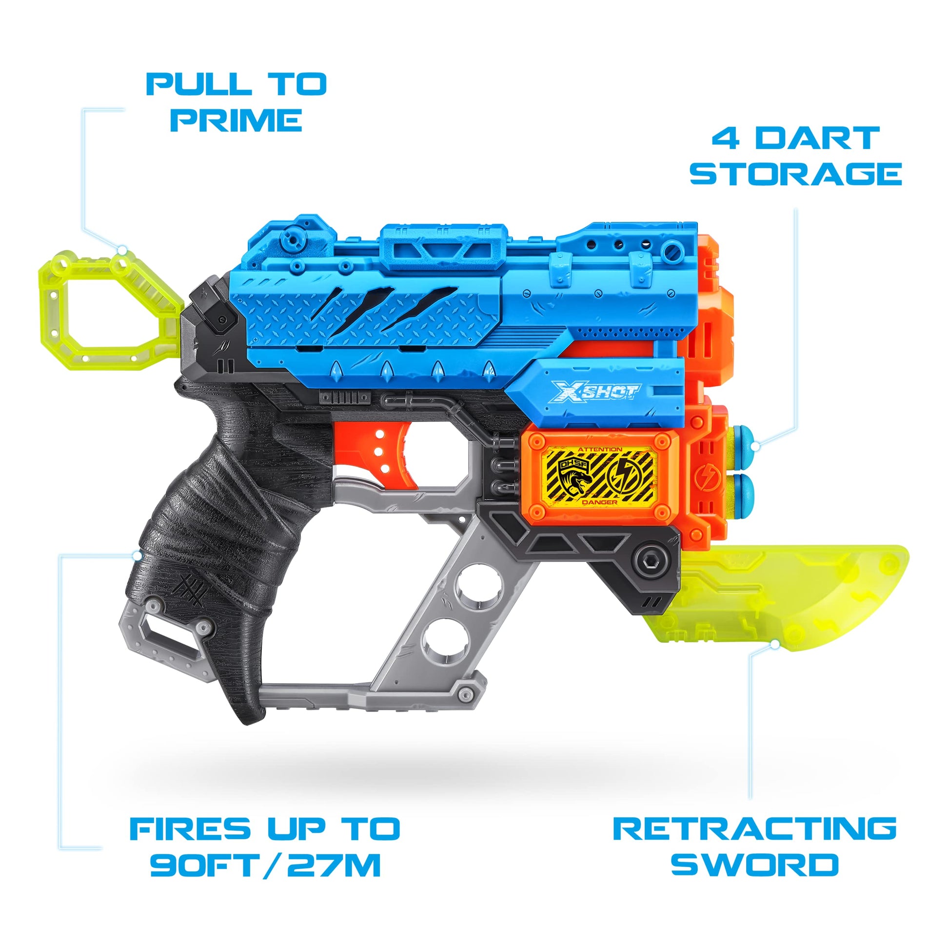X-Shot Dino Attack Extinct (1 MEDIUM Egg, 8 darts)