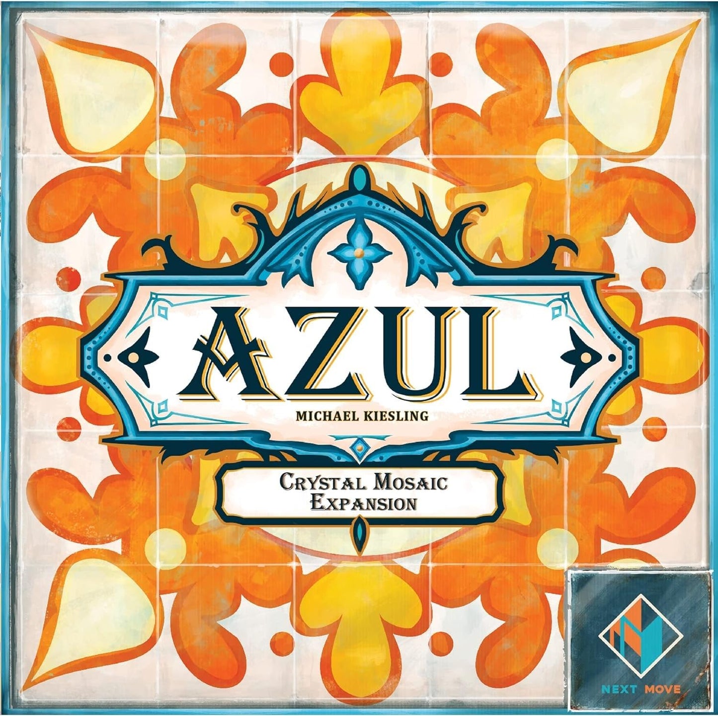 Asmodee Azul Crystal Mosaic Board Game EXPANSION - Tile-Placement Strategy, Family Fun for Kids & Adults, Ages 8+, 2-4 Players, 30-45 Minute Playtime