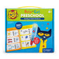 Educational Insights Hot Dots Pete The Cat Preschool Reading & Math Workbook - Preschool Workbooks with Interactive Pen, Homeschool Learning Books