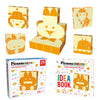 PicassoTiles 25 Piece Magnetic Puzzle Game Magic Cube Puzzles Brain Teaser Set Kids Toy Magnet Pattern Block Matching Toys with Free Ideabook 150+