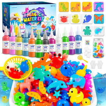 Funewest Magic Water Elf Toy Kit, Aqua Fairy Water Gel Kit for Kids