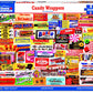 White Mountain 1000 Piece Jigsaw Puzzle Nostalgic Labels, Candy Wrappers