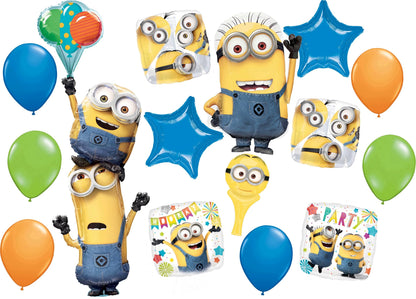 Despicable Me Minions Ultimate Birthday Party Balloons Bouquet Decorations