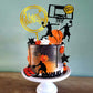 17 PCS Basketball Cake Toppers Basketball Star Themed Cake Decorations for Boy Cake Topper Sport Cake Party Decorations Sports Party Supplies (1)