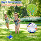 HeySplash Kids Whale Sprinkler Toy, 6 Wiggle Tubes for Garden Hose Over 3Y