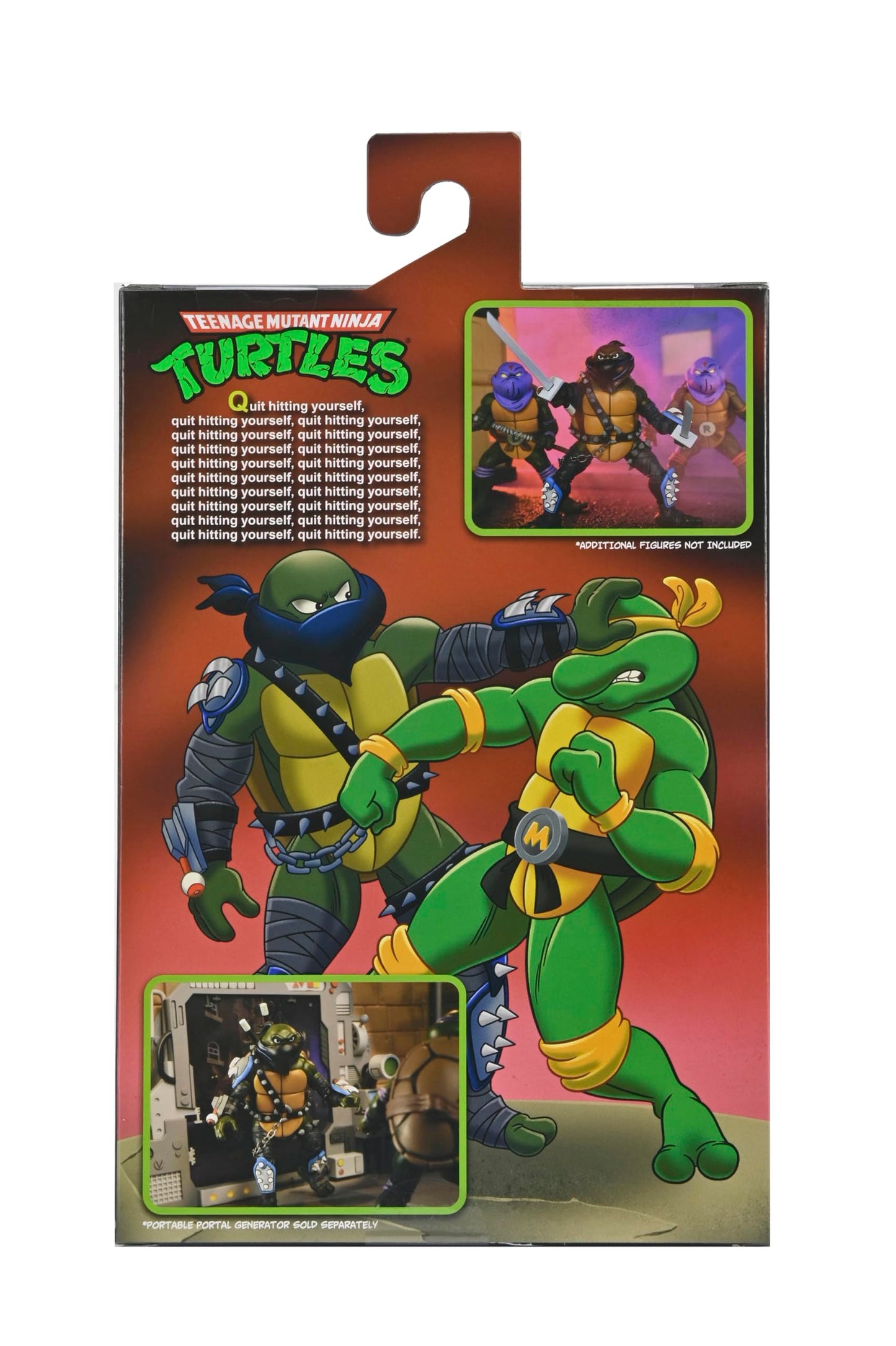 NECA Teenage Mutant Ninja Turtles Cartoon Ultimate Dark Leo 7" Scale Action Figure