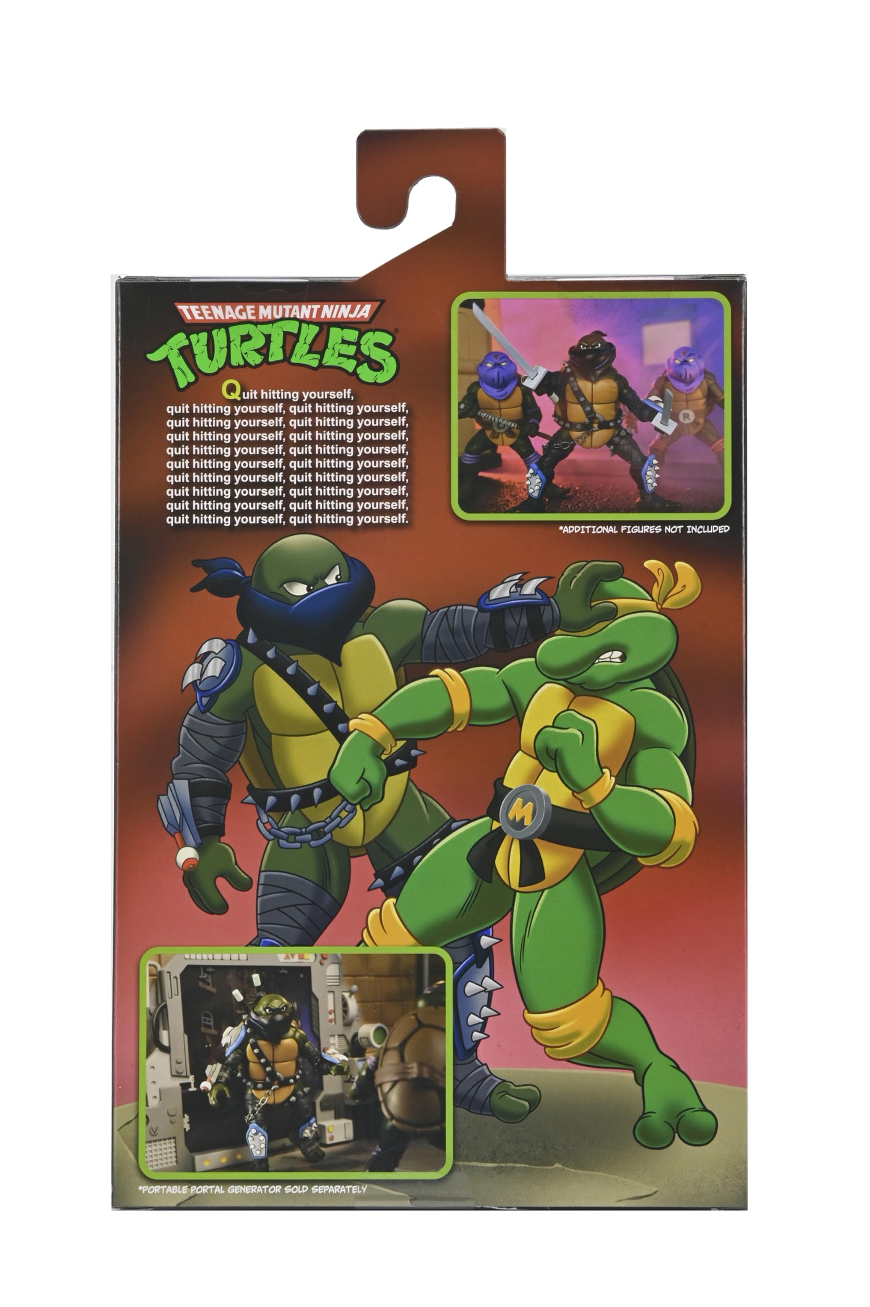 NECA Teenage Mutant Ninja Turtles Cartoon Ultimate Dark Leo 7" Scale Action Figure