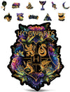 CRAFTHUB Harry Potter Puzzle - Hogwarts Crest - Fine Oddities - A3 Size - Wooden Jigsaw Puzzles for Adults - 201 Unique Shaped Pieces - Officially