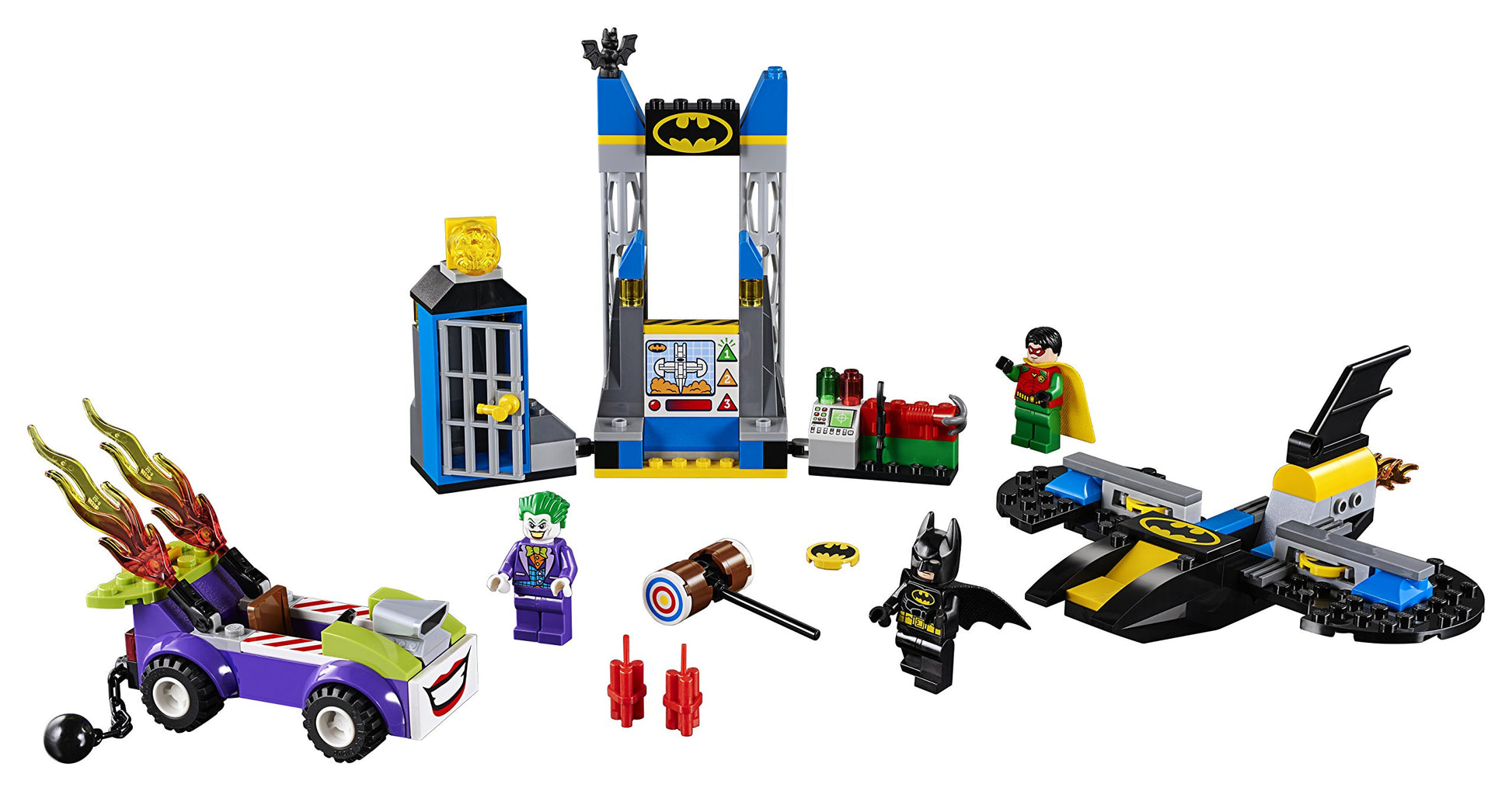 LEGO Juniors/4+ DC The Joker Batcave Attack 10753 Building Kit (151 Pieces)