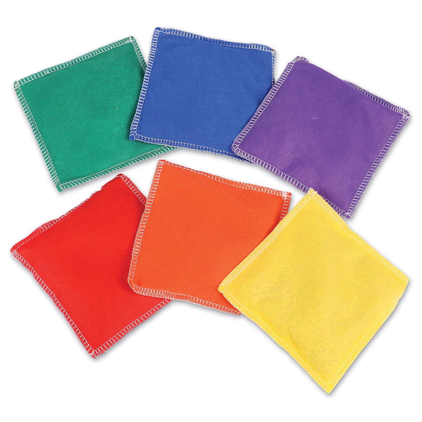 Learning Resources Rainbow Bean Bags - 6 Pieces, PreK+ | Ages 3+ Bean Bags for Kids, Counting and Sorting Toys, Hand Eye Coordination