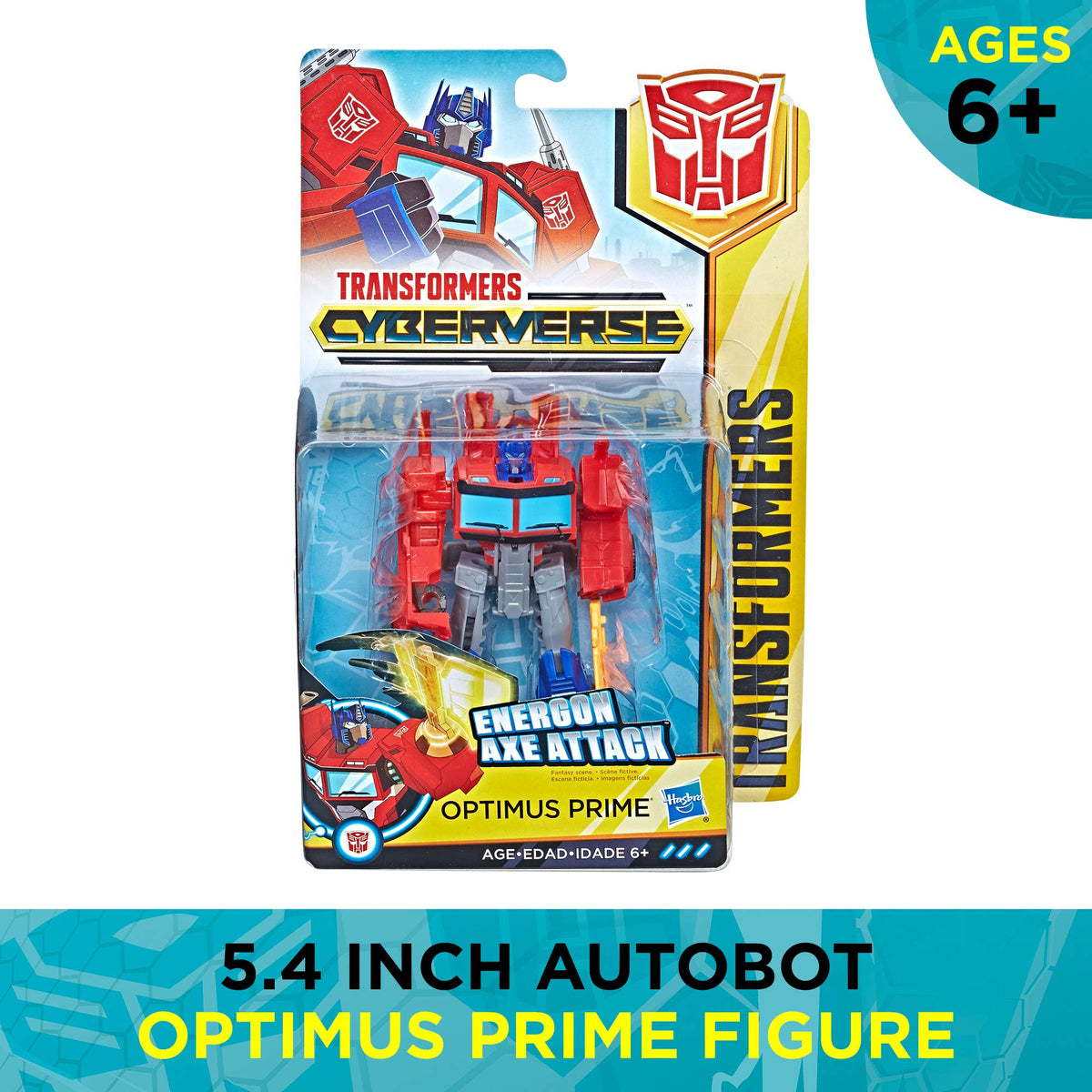 Transformers Cyberverse Warrior Class Optimus Prime