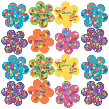 Fun Express DIY Foam Mosaic Flower Kit - Creative Craft Activity for Kids Fun and Engaging Home Project Easy to Assemble, Promotes Hand-Eye