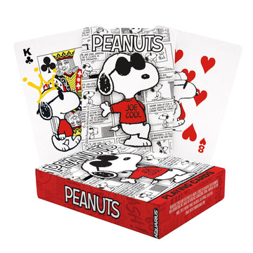 Aquarius Peanuts Joe Cool Playing Cards - Joe Cool Themed Deck of Cards for Your Favorite Card Games - Officially Licensed Peanuts Merchandise