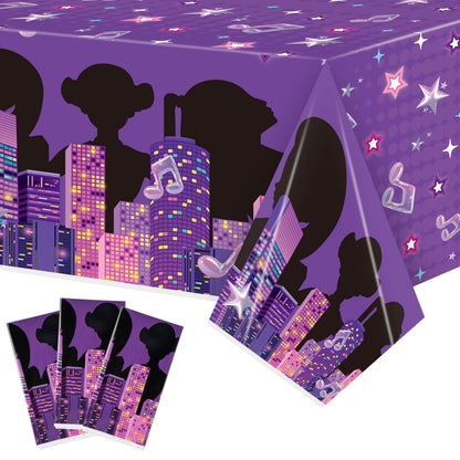 Feuid Gniea Korean Pop Table Cloths - 3Pcs Idol Singer Musical Tablecovers