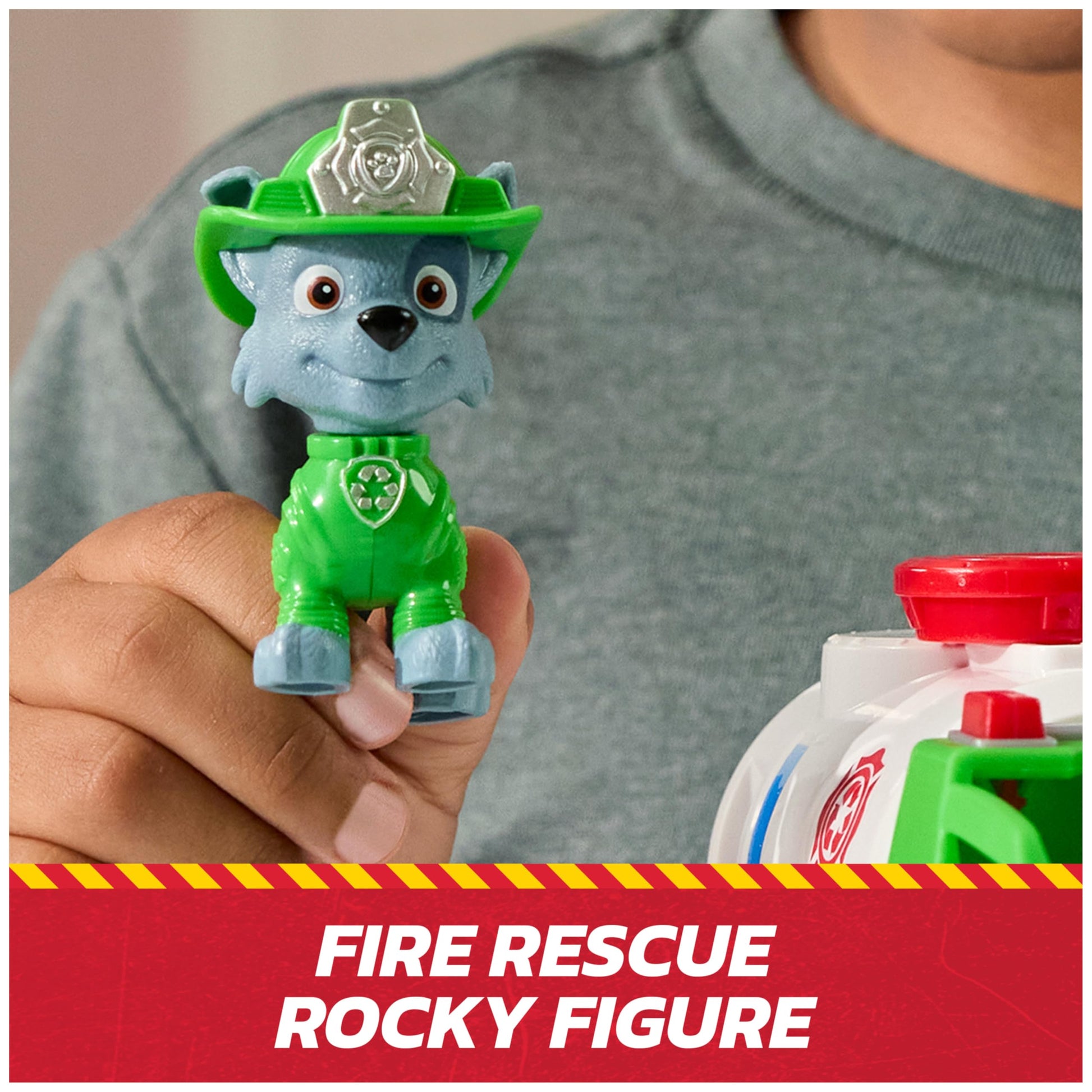 Paw Patrol Fire Rescue Rocky Rescue Fire Tanker Toy Truck Vehicle