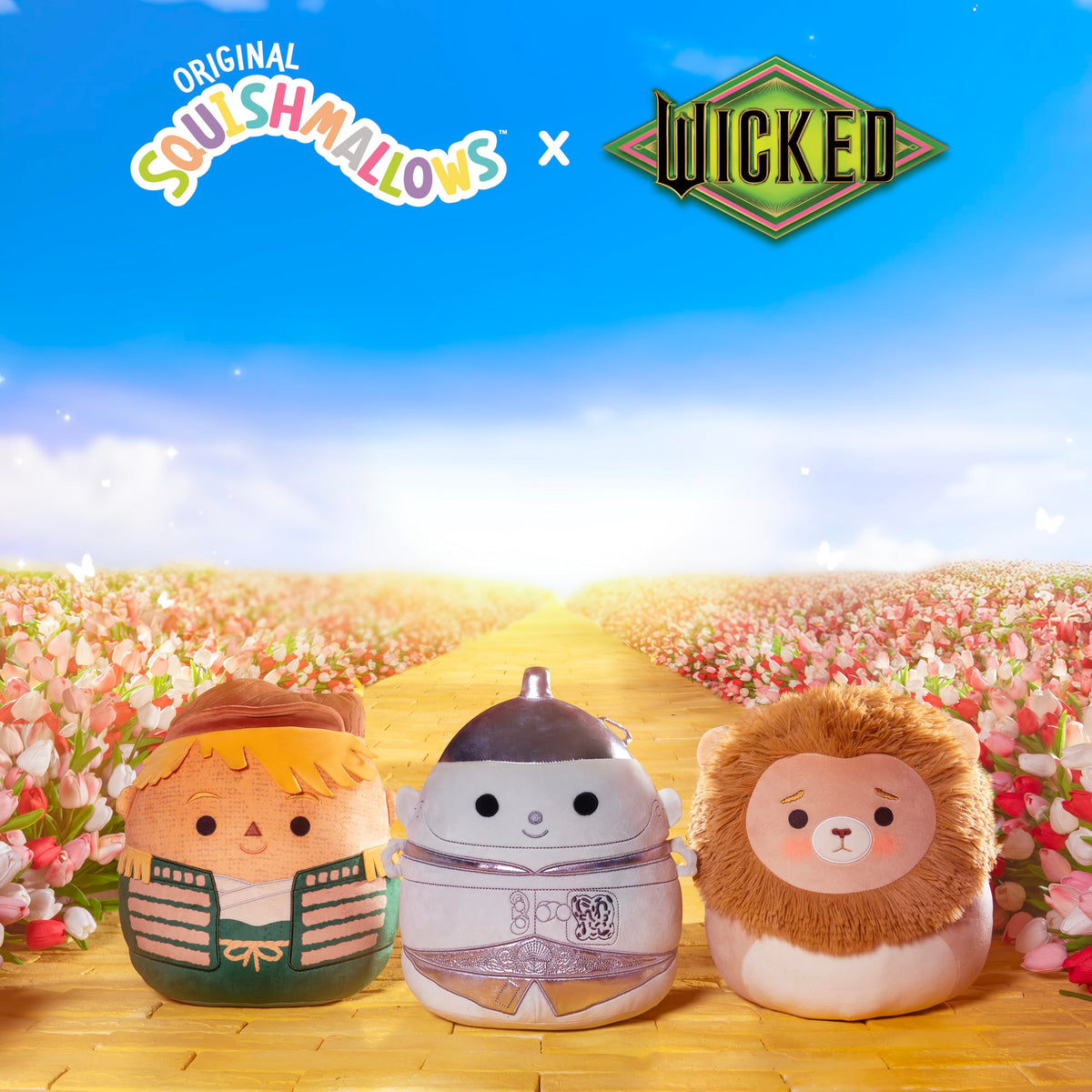 Squishmallows Original Wicked 12in Tinman - Ultrasoft Official Jazwares Plush