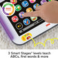 Fisher-Price Toddler Learning Toy Laugh & Learn Smart Stages Tablet Pretend Computer with Music & Lights for Kids Ages 1+ Years