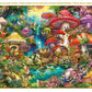 Buffalo Games - Merry Mushroom Village Picnic - 500 Piece Jigsaw Puzzle