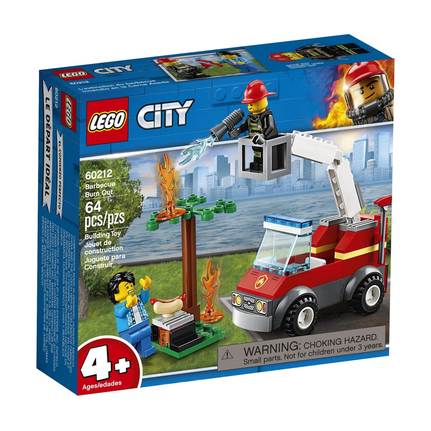 LEGO City Barbecue Burn Out 60212 Building Kit (64 Pieces)