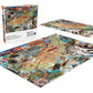 Buffalo Games - Route 66 Map - 300 Large Piece Jigsaw Puzzle for Adults