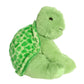 Aurora® Cuddly Turtle Stuffed Animal - Cozy Comfort - Endless Snuggles - Green 14 Inches