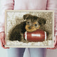 DIAMOND DOTZ Footy Pup Diamond Painting Kits for Adults - Diamond Art Kits a Relaxing Creative Craft Kit with Dotz Gems 12.2x16.1