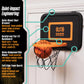 Supreme Silent Sports Indoor Over the Door Basketball Hoop