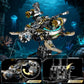 Myth Qholve Mechanical Turtle Building Block with Hand-Crank Gear Motion