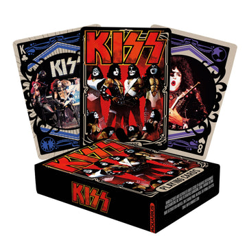 AQUARIUS KISS Playing Cards Standard Size - Themed Novelty Deck with 52 Unique Rock Band Designs - Collectible Merchandise Gift for Teens and Adults