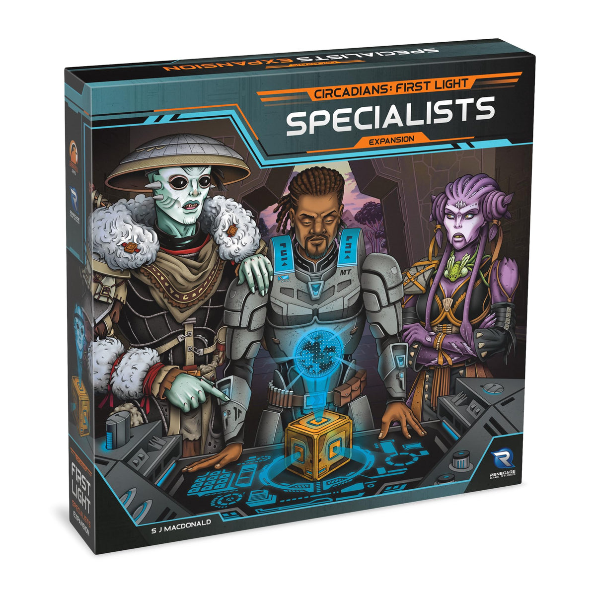 Renegade Game Studios Circadians First Light Specialists Expansion Board