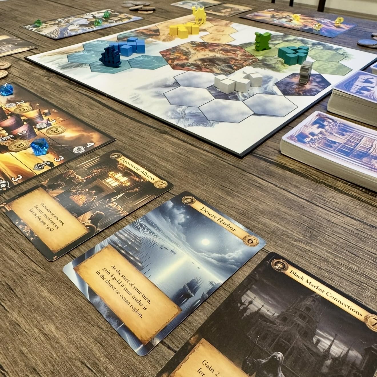 Strategy Board Game for Adults & Families | Easy to Learn Medieval Trading Game | Trade and Triumph by Paragon Games | 2-4 Players, Ages 13+, 60-90