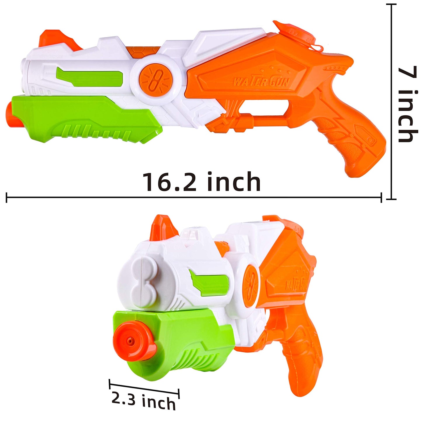 JOYIN 3 Pack Water Guns Toy Super Water Blaster Water Soaker Squirt Guns for Kids Summer Swimming Pool Beach Sand Outdoor Water Activity Fighting Play