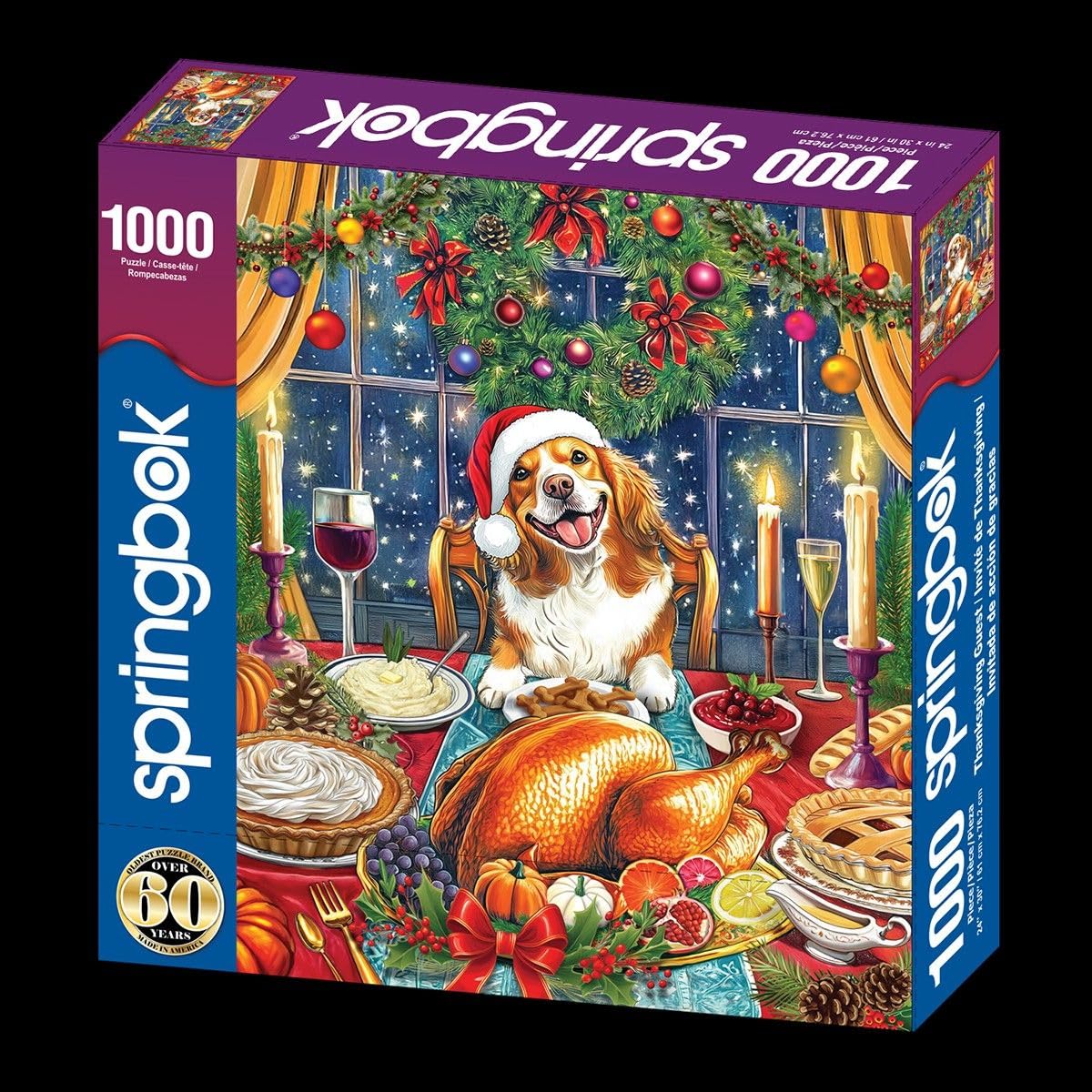 Springbok Thanksgiving Guest 1000 Piece Jigsaw Puzzle for Adults