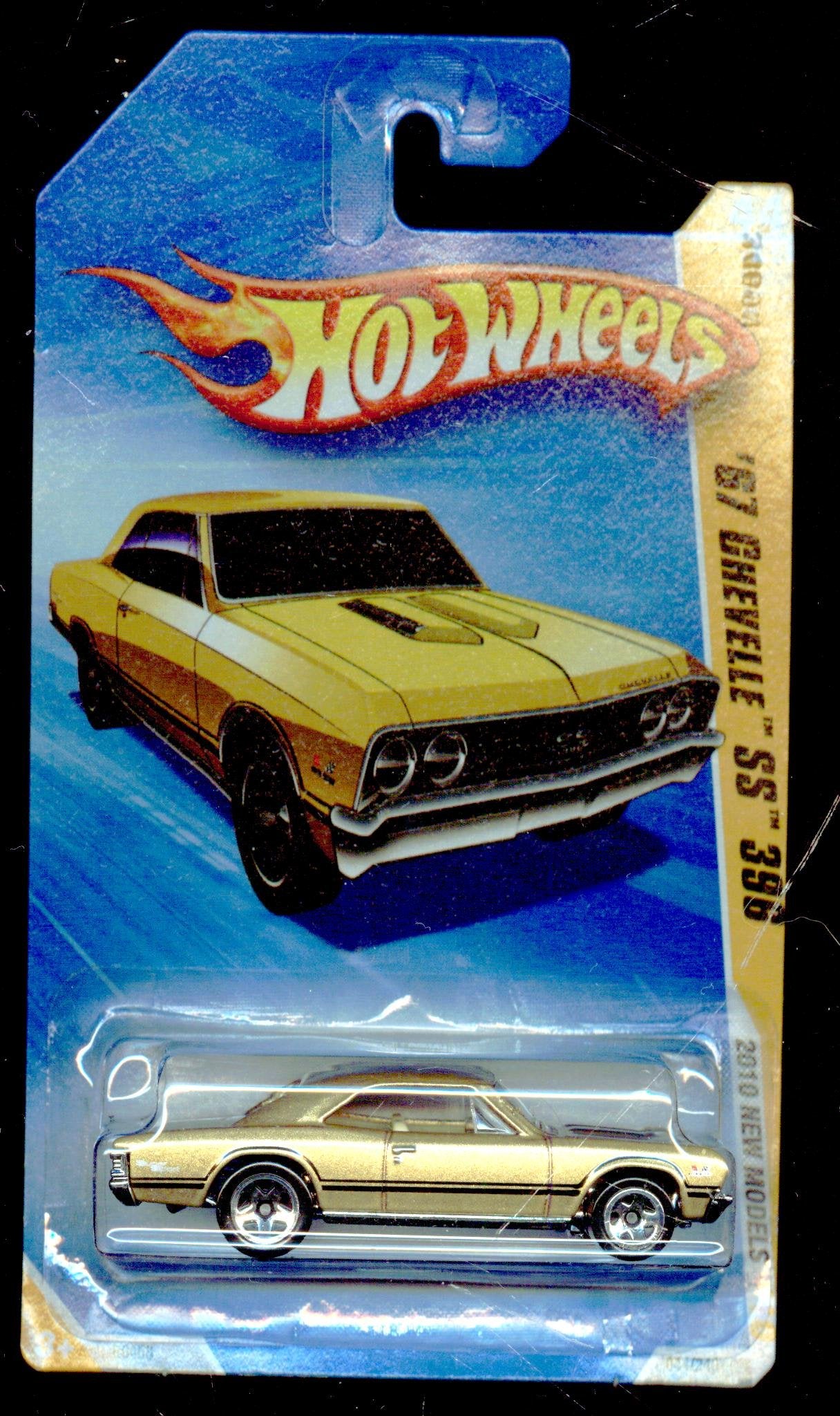 Hot Wheels 2010-044/240 New Models 44/44 '67 Chevelle SS 396 1:64 Scale