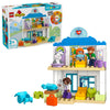 LEGO DUPLO Town First Time Visit with The Doctor Office Building Toy Playset - Preschool Learning and Educational Toy for Toddlers, Boys and Girls,