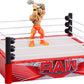 Mattel WWE Knuckle Crunchers Rebound Ring Playset, Includes 2.5-inch Seth Rollins Action Figure with Crunching Joints, Accessories & Flex Mat