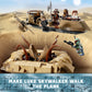 LEGO Star Wars: Return of The Jedi Desert Skiff & Sarlacc Pit, Vehicle Building Set with 25th Anniversary Minifigure Nien Nunb, Collectible Toy