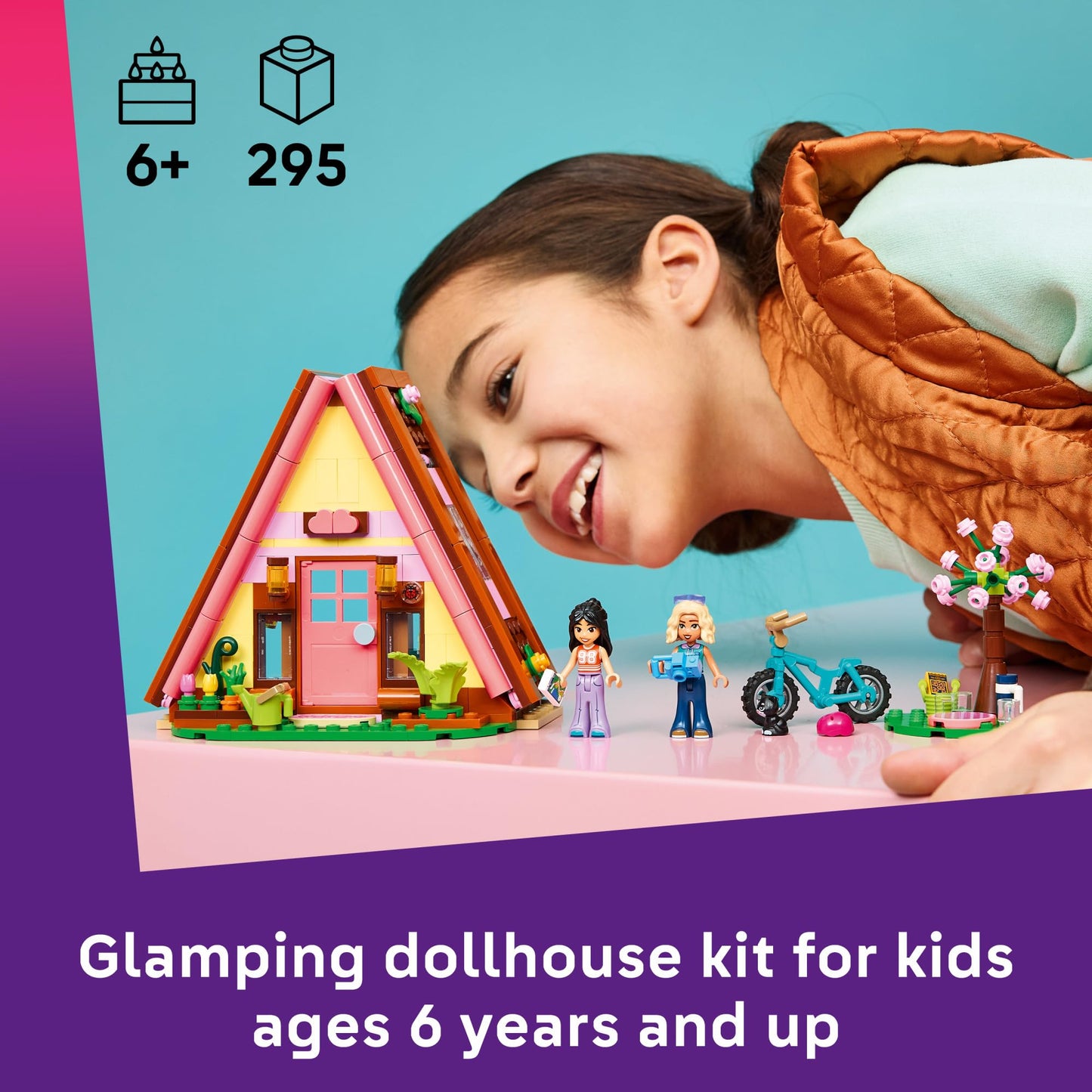LEGO Friends Nature Glamping Cabin 42682