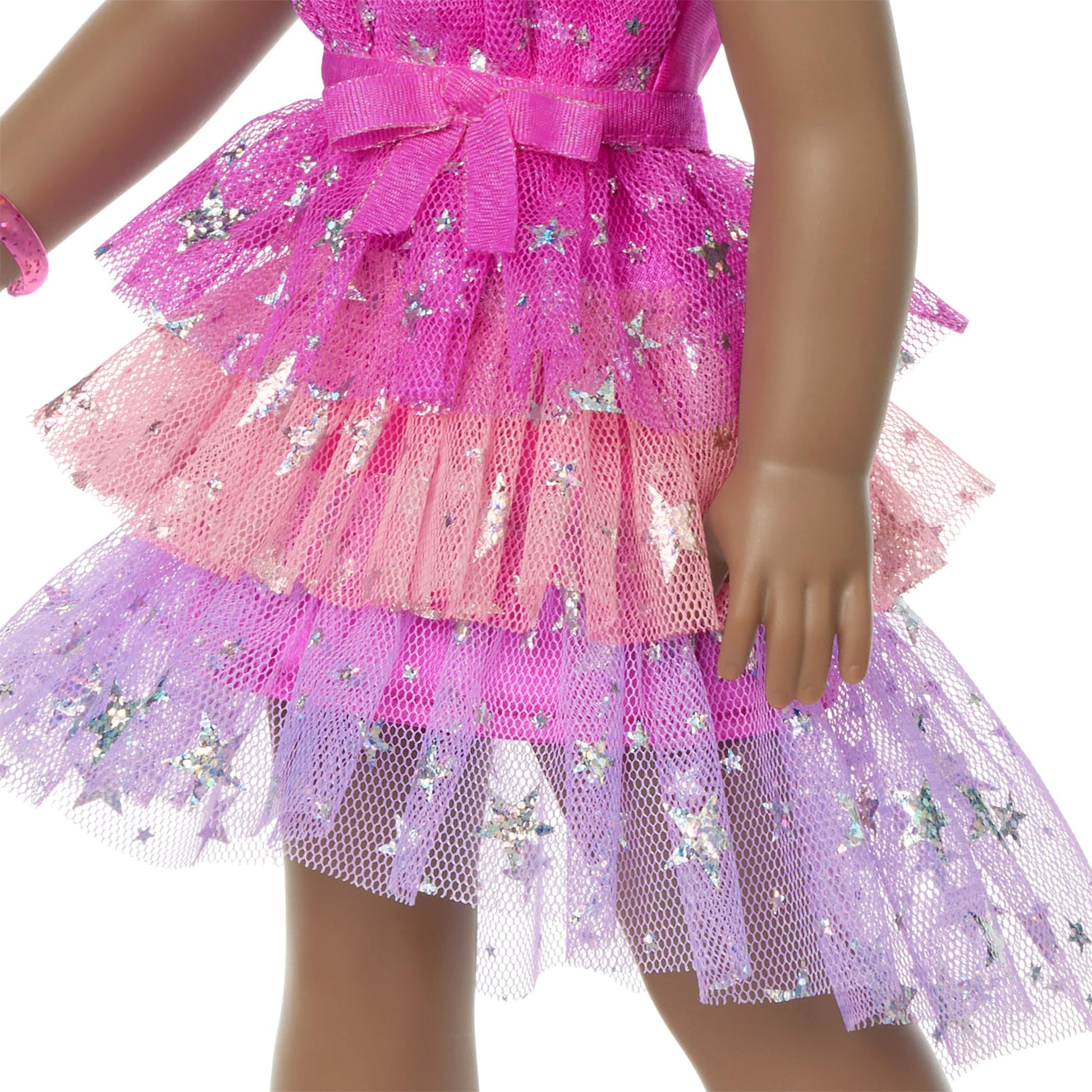 American Girl, AG Sisters Glitz & Glam Fashion Set, Doll Clothes, for 14.5-inch Dolls, 7 pcs, for Ages 4+ (Amazon Exclusive)
