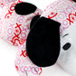 Hallmark Peanuts Valentine's Day Floppy Snoopy Plush Toy (Pink and Red XOXO on White) Gift for Kids, Grandchildren, Spouse