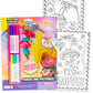 Imagine Ink Magic Mess-Free Coloring Books for Girls Kids Super Set Bundle ~ 3 Pack No Mess Disney Frozen, Moana, and Trolls Activity Books