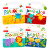 Fisher Price "My First Books" Set of 4 Baby Toddler Board Books (Bedtime, Playtime, Friendship and Peek-a-Boo!)