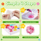 Kiditos Magic Flower Craft Kit for Girls, DIY Color Changing Flower Bouquet Craft & Science Kit, Arts & Crafts STEM Toy, Creative Birthday Gift