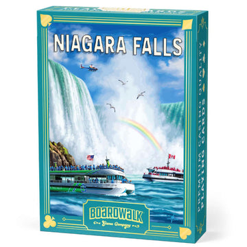 Boardwalk Puzzles Premium Featherlight Unique Playing Cards, Fun Themed Deck for Home and Travel | Niagara Falls
