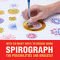 Spirograph Die-Cast Collectors Set - Special Edition, Arts and Crafts, Kids Toys, Art Supplies, Craft Supplies, Drawing Kit, Spiral Art, Metal Gear