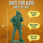Liberty Imports Army Men Toy Soldiers Playset Bucket - WWII Action Figures with Military Vehicles, Accessories & Flags - Kids Imaginative Battle Toy