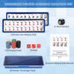 LeadieeMax Upgraded American Mahjong Tile Set, 166 Large 1.5" Deluxe Mahjong Tiles, Mahjong Game Set with Full Accessories, Travel Ready Carrying Bag