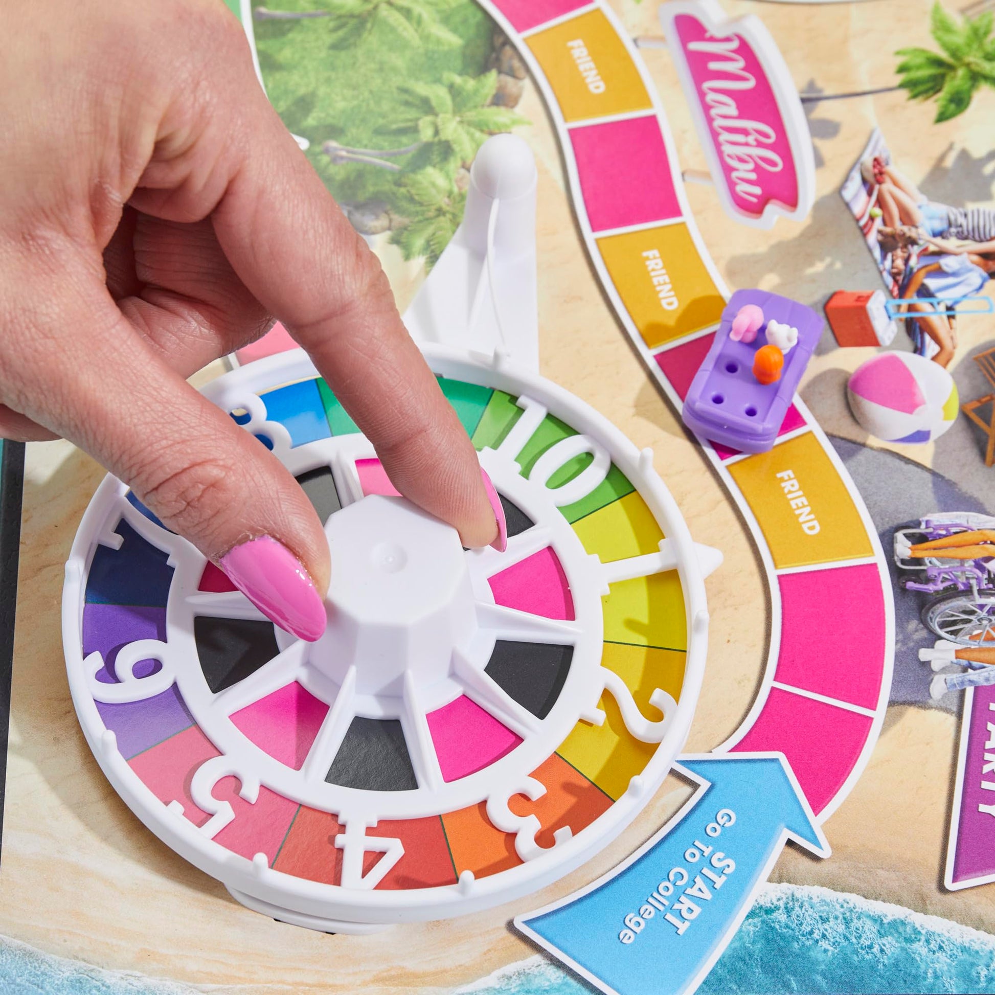 Hasbro Games The Game of Life: Barbie Edition Board Game | Ages 8+ | 2 to 4 Players | Fun Family Games for Kids and Adults | Kids Gifts (Amazon