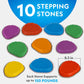 National Geographic 10-Piece Balance Stepping Stones Set for Kids