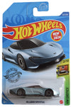 Hot Wheels McLaren Speedtail, [Steel Blue] 227/250 Exotics 2/10